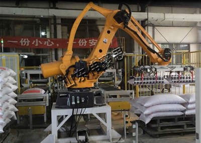 袋料機(jī)械手碼垛機(jī)有哪些優(yōu)勢