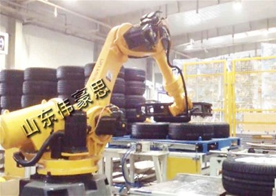 為什么說倉庫自動碼垛機時提高企業自動化程度的重要設備？