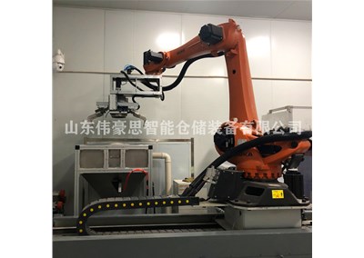肥料全自動拆垛機械手為企業的發展添磚加瓦