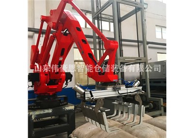 花生粕全自動(dòng)碼垛機(jī)的主要性能優(yōu)勢(shì)是什么？