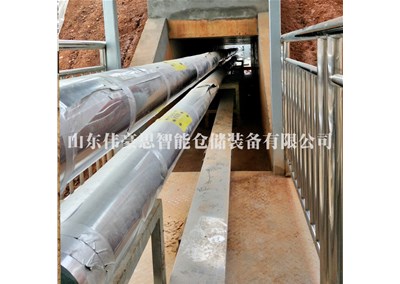 干粉砂漿管鏈輸送設備 管鏈粉體輸送裝置現場