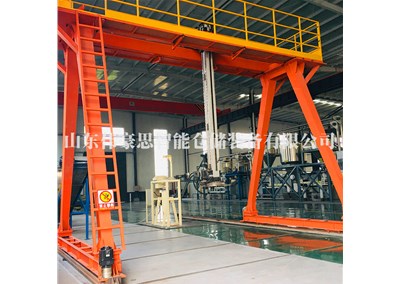 化工顆粒桁架式裝車機的工作流程