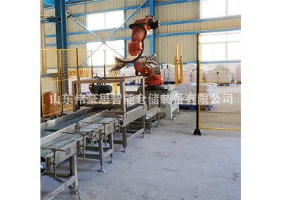 尿素全自動包裝碼垛設備的工作流程是什么？
