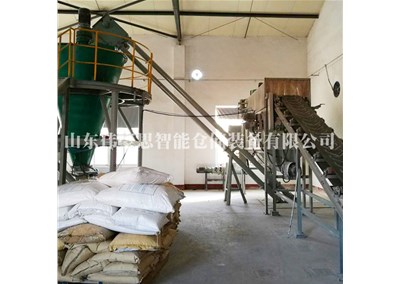 保溫劑自動拆包設備 自動拆袋卸料系統方案