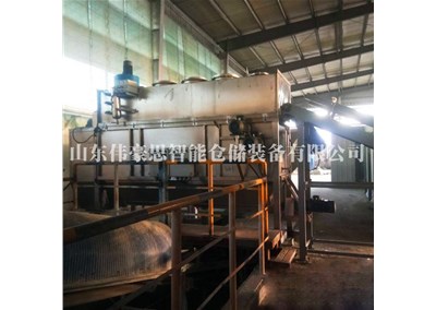 塑膠粉自動拆包機的工作流程