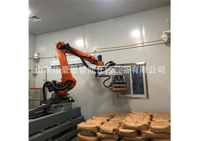 袋裝藥粉全自動拆垛系統 智能視覺拆垛機械手供應