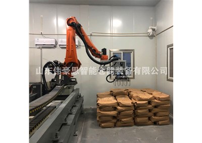 袋裝染料全自動拆垛機設備構成