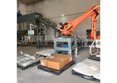 氧化鋁自動拆垛機器人設備簡介