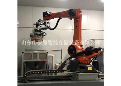 滑石粉全自動拆垛機助力企業智能化轉型