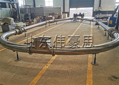 白炭黑管鏈式輸送機 環形管鏈輸送機定制