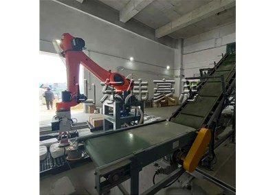 碳酸鈉智能拆垛機(jī)器人全自動拆垛拆包系統(tǒng)