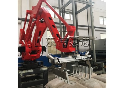 氧化鋁全自動(dòng)碼垛機(jī) 機(jī)械手碼垛機(jī)運(yùn)作流程