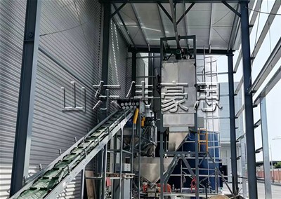 定制磷酸鹽噸包破包機(jī) 全自動(dòng)噸包拆包機(jī)流程