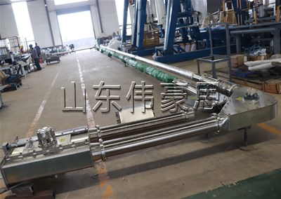 石膏粉管鏈?zhǔn)捷斔蜋C采用了什么原理？