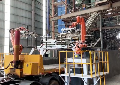 為什么水泥裝車機械手深受企業(yè)歡迎？