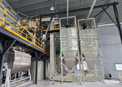 氫氧化鈣噸袋拆包機在行業的應用場景