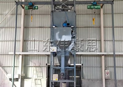 滑石粉自動噸袋拆袋機 噸包拆包投料站